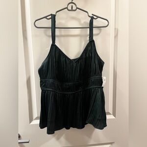 Old Navy Satin Plisse Tank